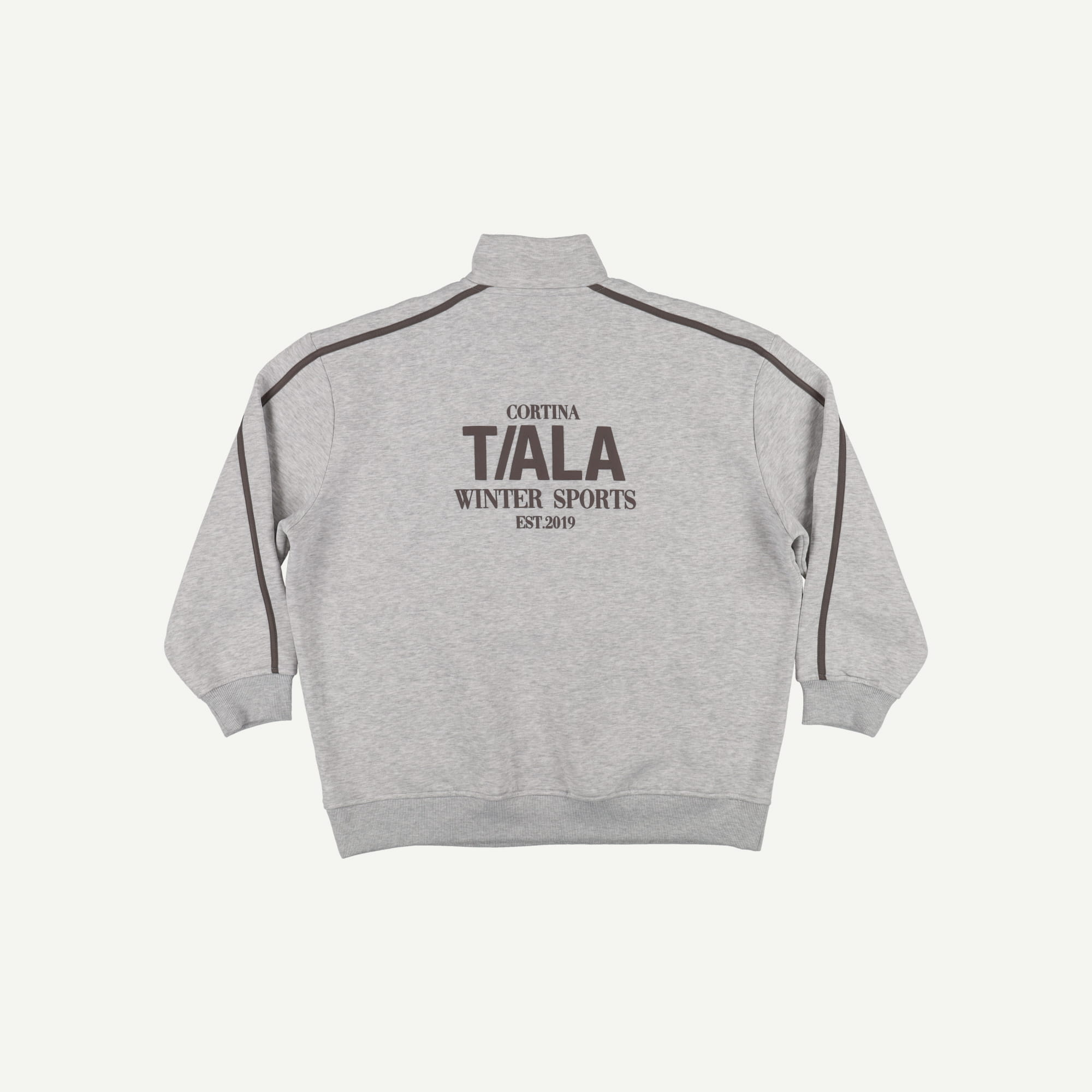 TALA TALA Winter Sports Oversized Quarter Zip Sweatshirt 288029